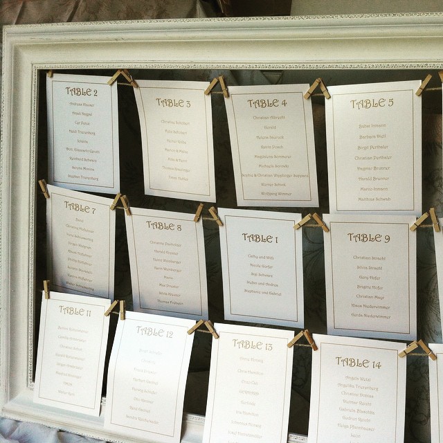 Table Plan