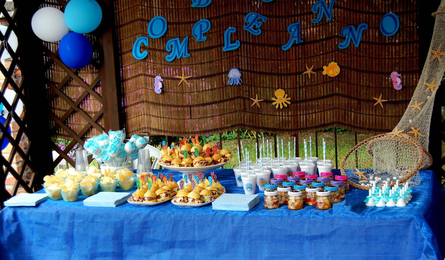 Sea Themed Birthday Party