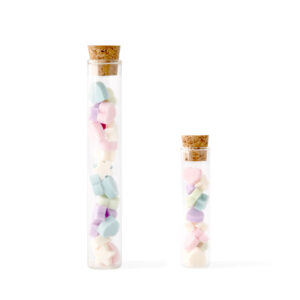 Fiala sapone cuori stelle