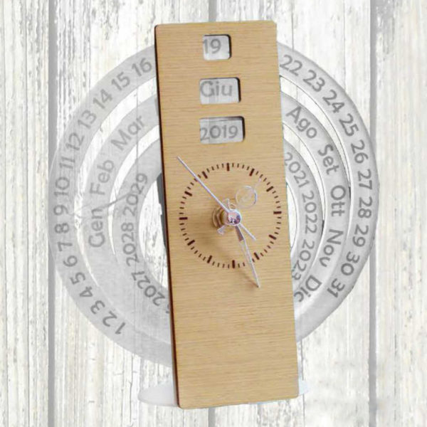 orologio con calendario cerchio