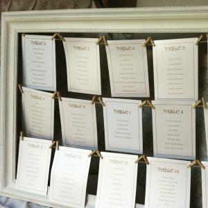 table plan