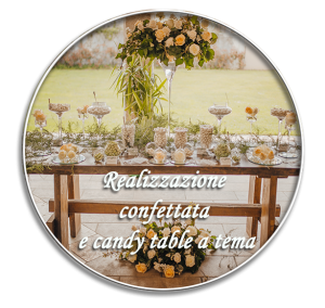 confectionery or candy table installation