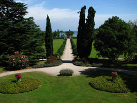 villa sul lago di garda